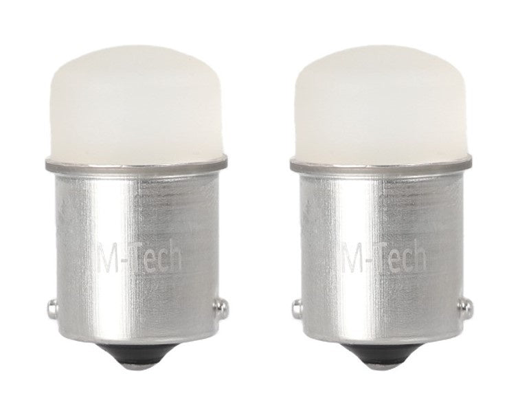 M-TECH BA15S 1156 LED autolamp set met heldere verlichting en duurzame behuizing
