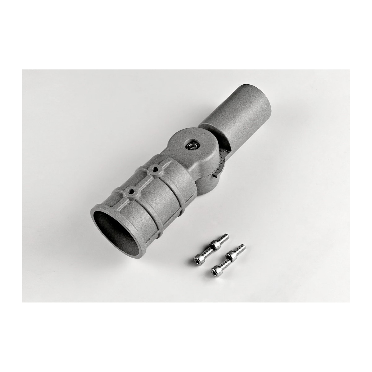 2× 150W straatlamp met sensor + 2 mastadapters - adapter