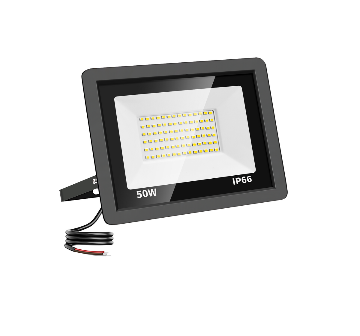 LED Schijnwerper 50W, 5.000 lm, 120° Breedstraler, IP66, Buitenlamp & Gevelverlichting