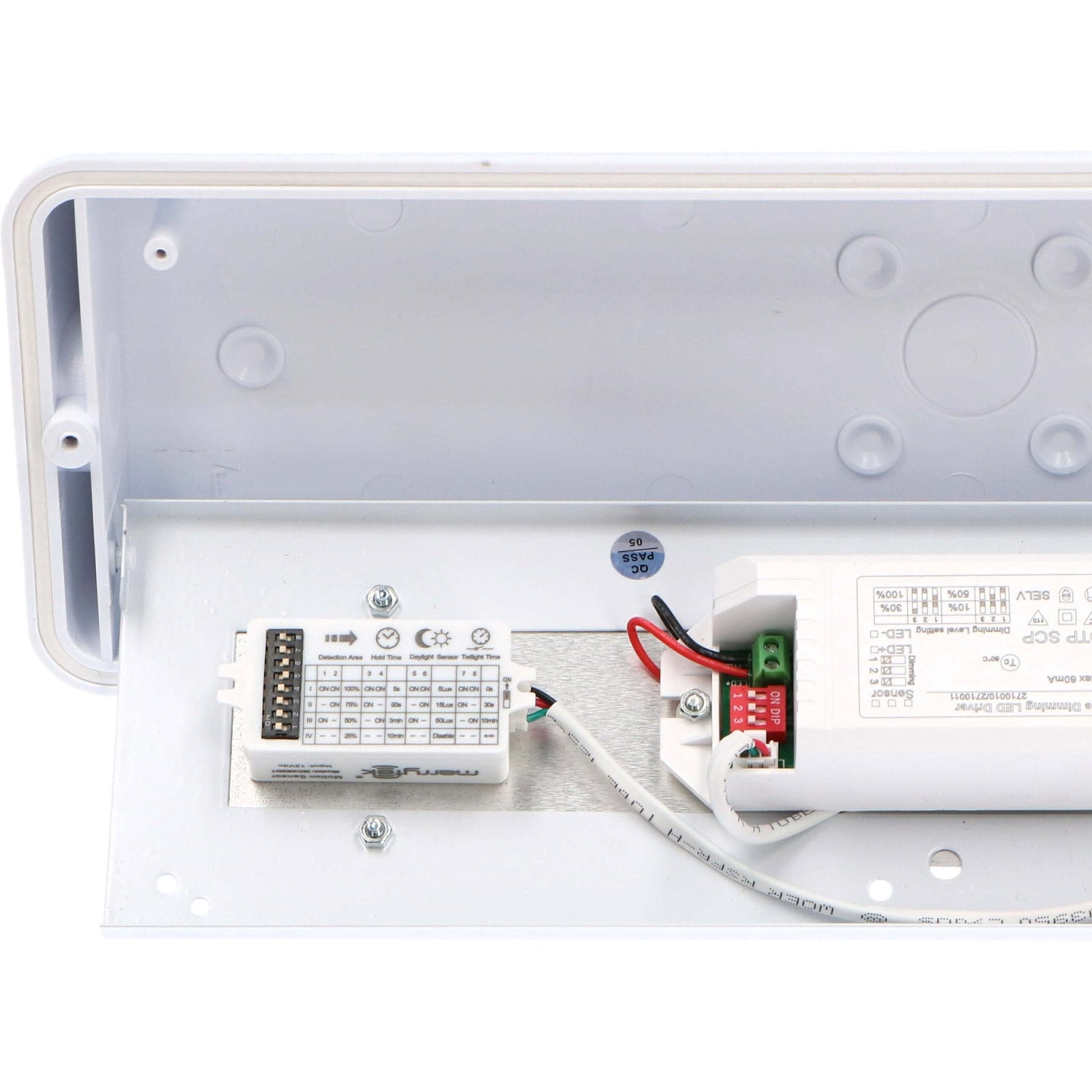 Mini LED TL lamp 30 cm with sensor - Dimmable and adjustable color temperature - With daylight and motion sensor - 1200 lumens - IP65