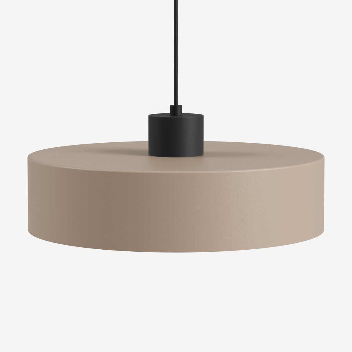 Moderne hanglamp LED in beige met een strak en minimalistisch ontwerp voor stijlvolle interieurverlichting