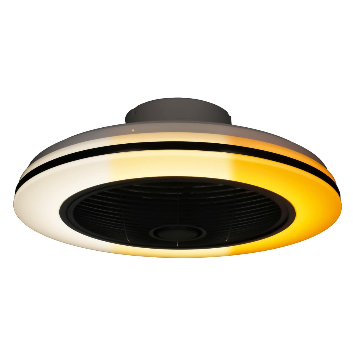 LED-Deckenventilator, 3100 Lumen, 48 W, 2000–4000 K, dimmbar, mit Fernbedienung, 51 cm