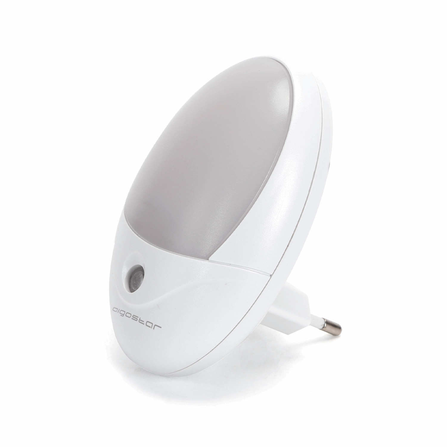 Nachtlampje ovaal warmwit met dagnachtsensor | 3000K - 1 Watt - 20 Lumen - 230V - LEDPLANET.NL
