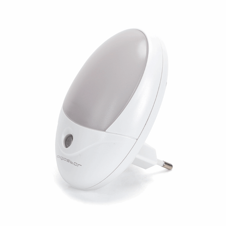 Nachtlampje ovaal warmwit met dagnachtsensor | 3000K - 1 Watt - 20 Lumen - 230V - LEDPLANET.NL