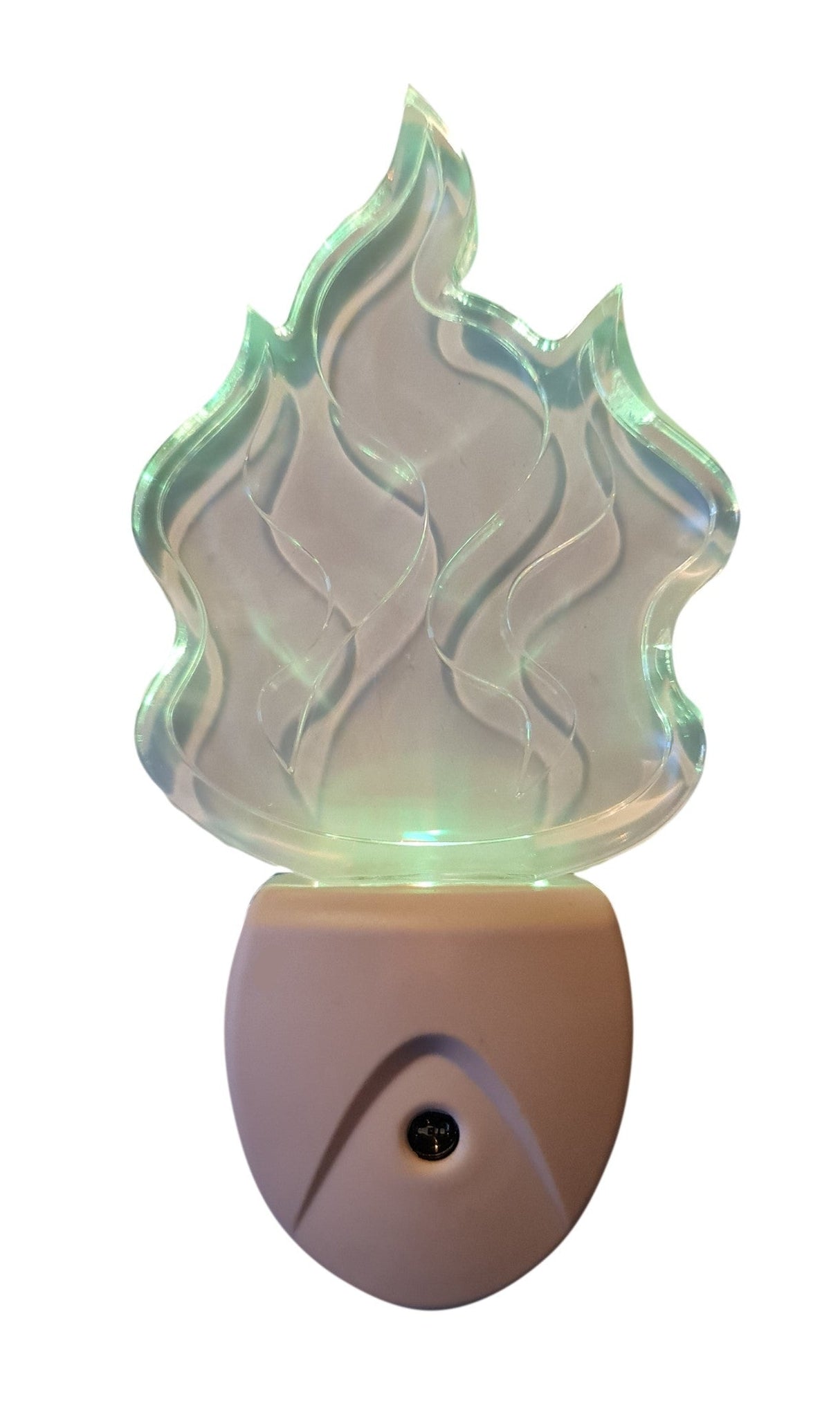 Nachtlampje RGB vlam | dagnachtsensor | 7 kleuren licht 0.5W - LEDPLANET.NL