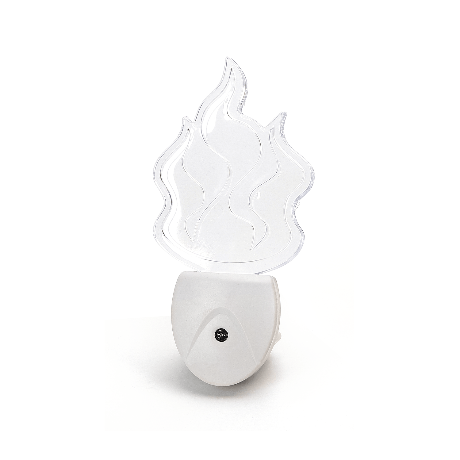 Nachtlampje RGB vlam | dagnachtsensor | 7 kleuren licht 0.5W - LEDPLANET.NL