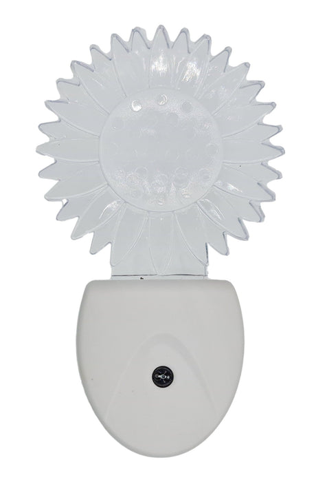 Nachtlampje RGB zonnetje | dagnachtsensor | 7 kleuren licht 0.5W - LEDPLANET.NL