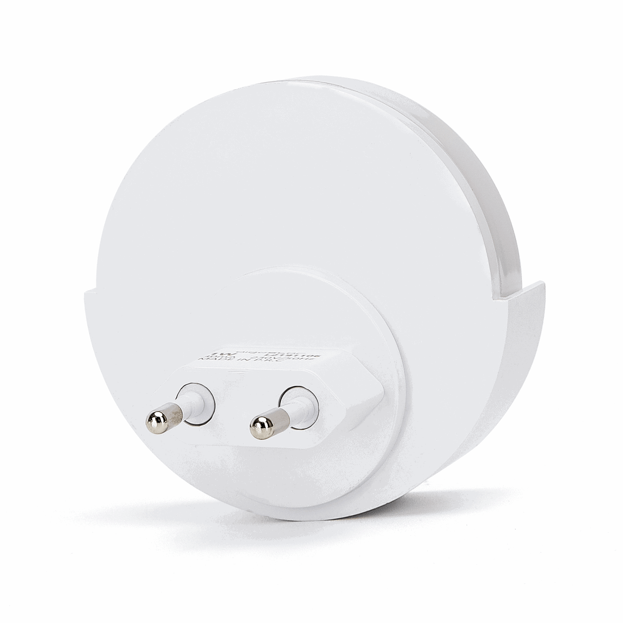 Nachtlampje rond daglichtwit | dagnachtsensor | 6500K - 1 Watt - 40 Lumen - LEDPLANET.NL