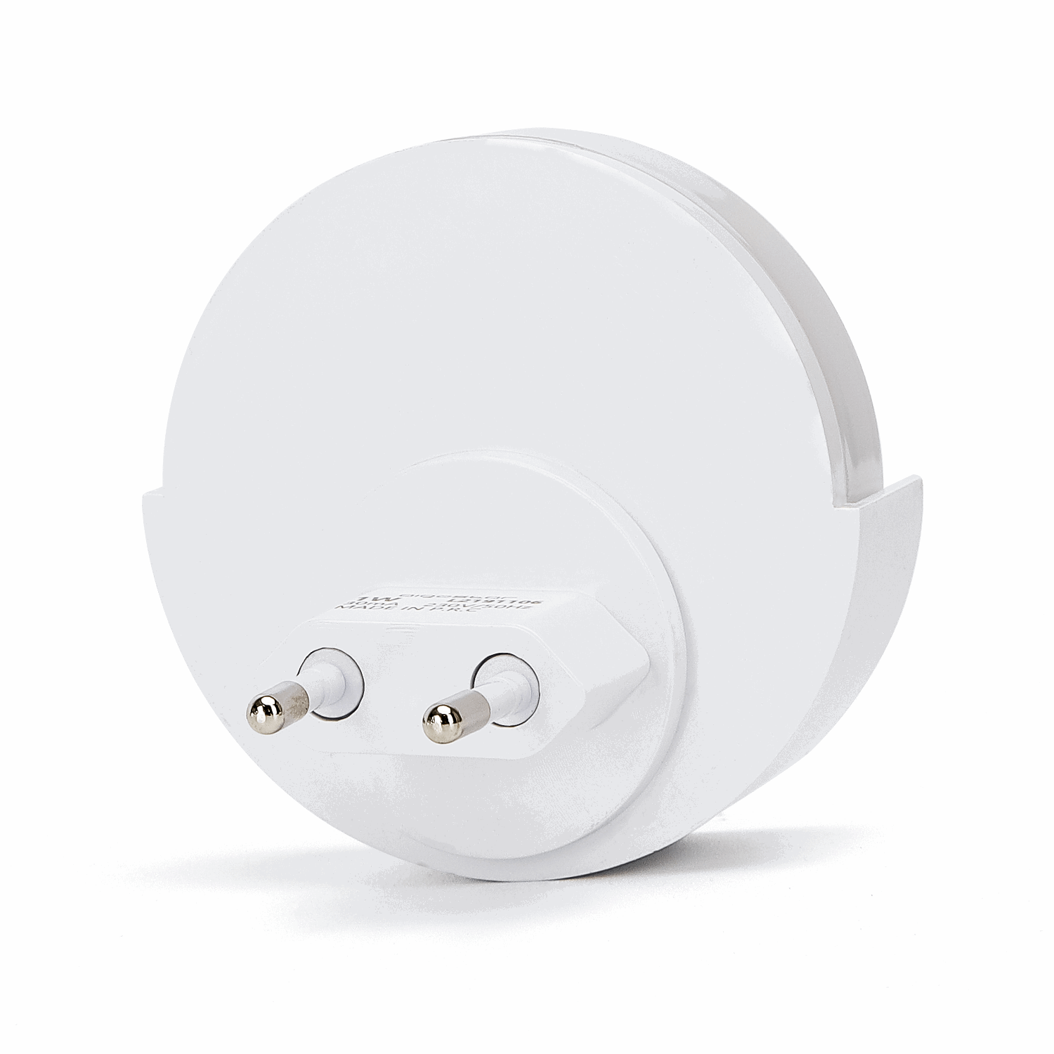 Nachtlampje rond daglichtwit | dagnachtsensor | 6500K - 1 Watt - 40 Lumen - LEDPLANET.NL