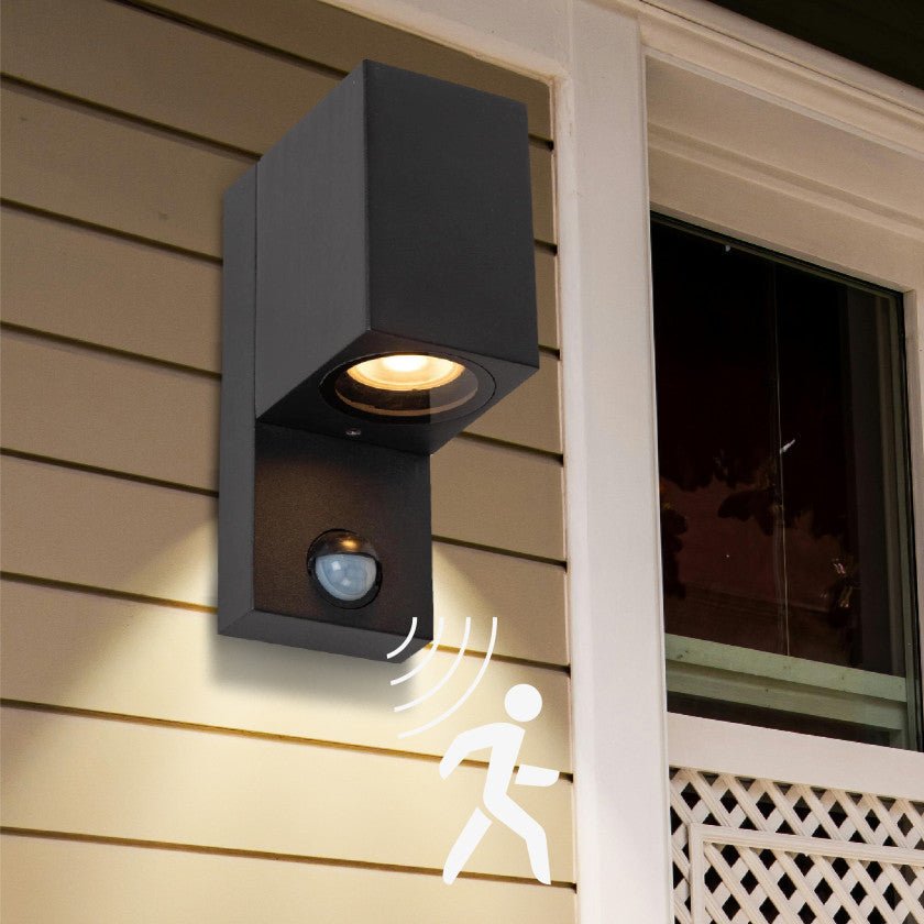 NØRD Down Sensor - Aluminum - 1xGU10 - Black - IP44