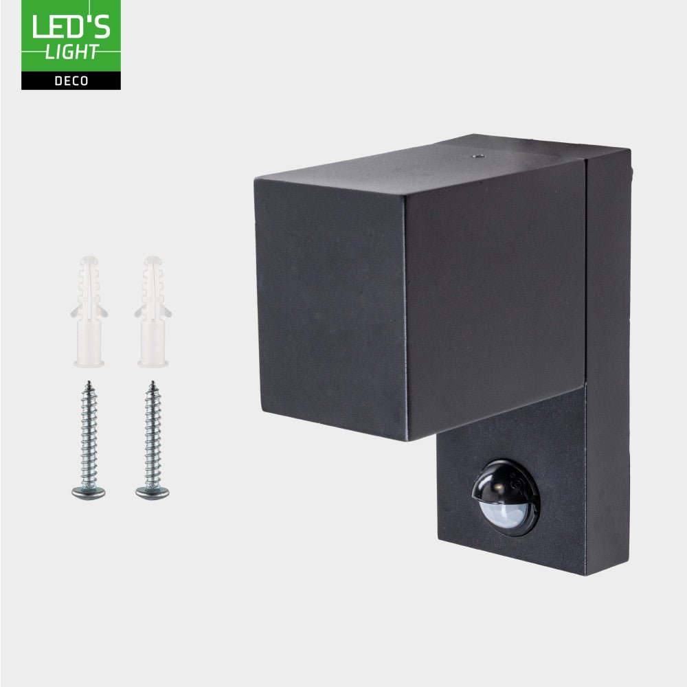 NØRD Down Sensor - Aluminum - 1xGU10 - Black - IP44