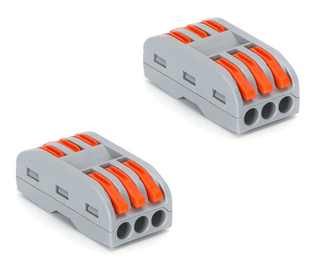 Aigostar PCT-223 lasklemmen 2 stuks voor veilige en betrouwbare elektrische verbindingen