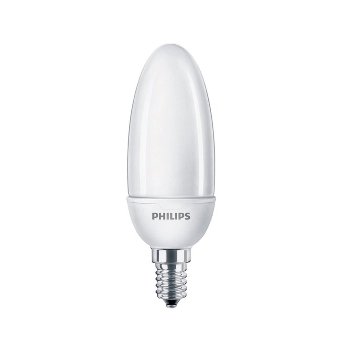 Philips Softone E14 Energiesparlampe – Kerzenform – Matt – 5 W (ersetzt 22 W) – Warmweißes Licht
