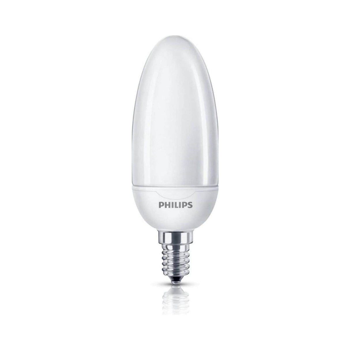 Philips Softone E14 Energiesparlampe – Kerzenform – Matt – 8 W (ersetzt 35 W) – Warmweißes Licht