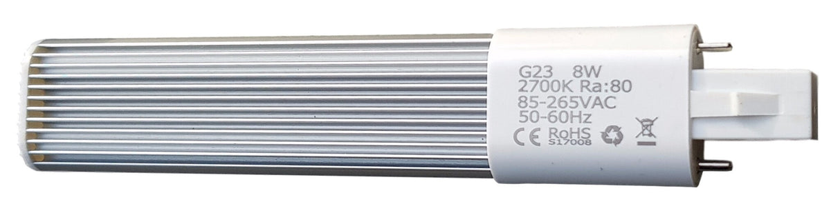 PL LED lamp 230V met G23 base en 8W vermogens voor energiezuinige verlichting
