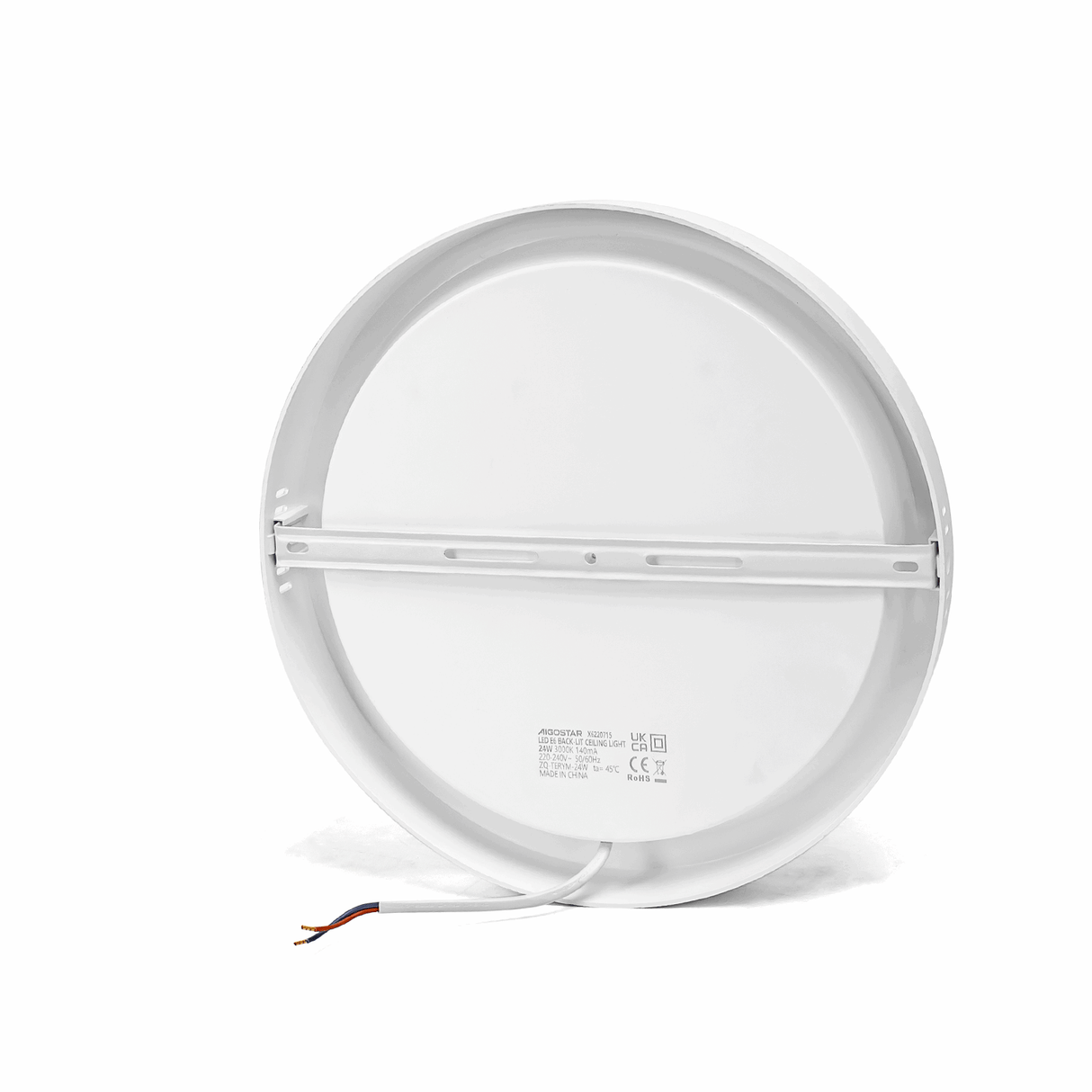 Plafondlamp - downlight - opbouwspot Ø 29cm | LED 24W~2500Lm=152W traditionele verlichting | warmwit 3000K 230V - LEDPLANET.NL