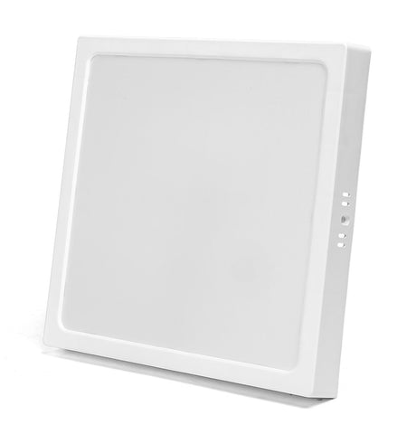 Plafondlamp - downlight - opbouwspot vierkant 29cm | LED 24W~2500Lm=152W traditionele verlichting | warmwit 3000K 230V - LEDPLANET.NL