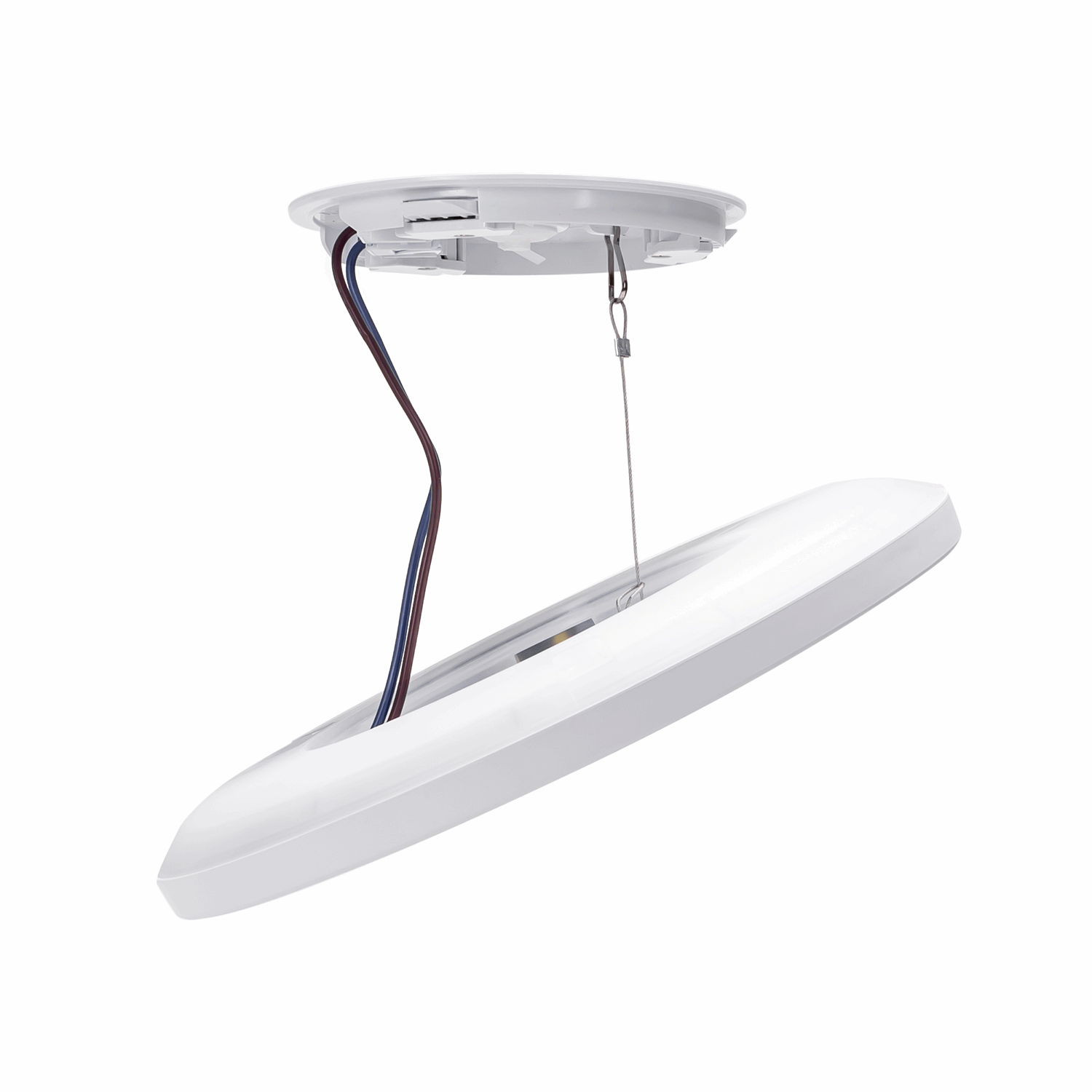 Plafondlamp Ø 24cm WiFi RGB+CCT 2700K - 6500K | RGB - warmwit - daglichtwit - LED 19W=150W gloeilamp - LEDPLANET.NL