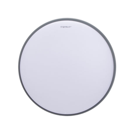 Plafondlamp Ø 30cm - grijs | warmwit 3000K | LED 20W=100W traditioneel licht | 230 V - LEDPLANET.NL