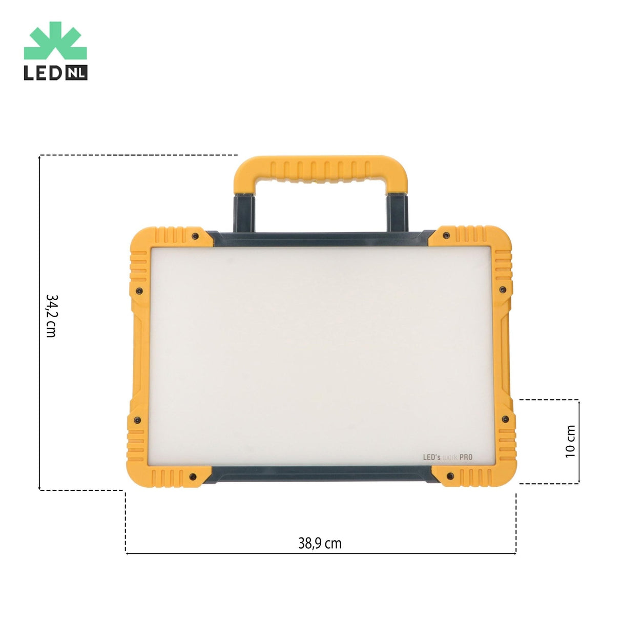 LED's Light Draadloze LED Zwaailamp op Batterijen - 9 standen - Magnetisch & Waterdicht - Blauw