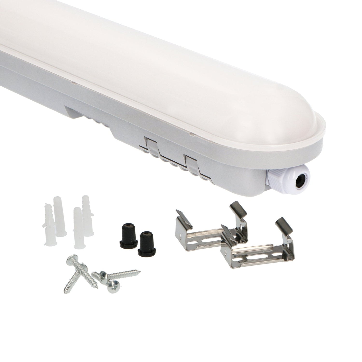 4 PACK - LED's Light Pro TL armatuur 120 cm – Geschikt voor binnen en buiten – 4800 lumen – IP65 waterdicht