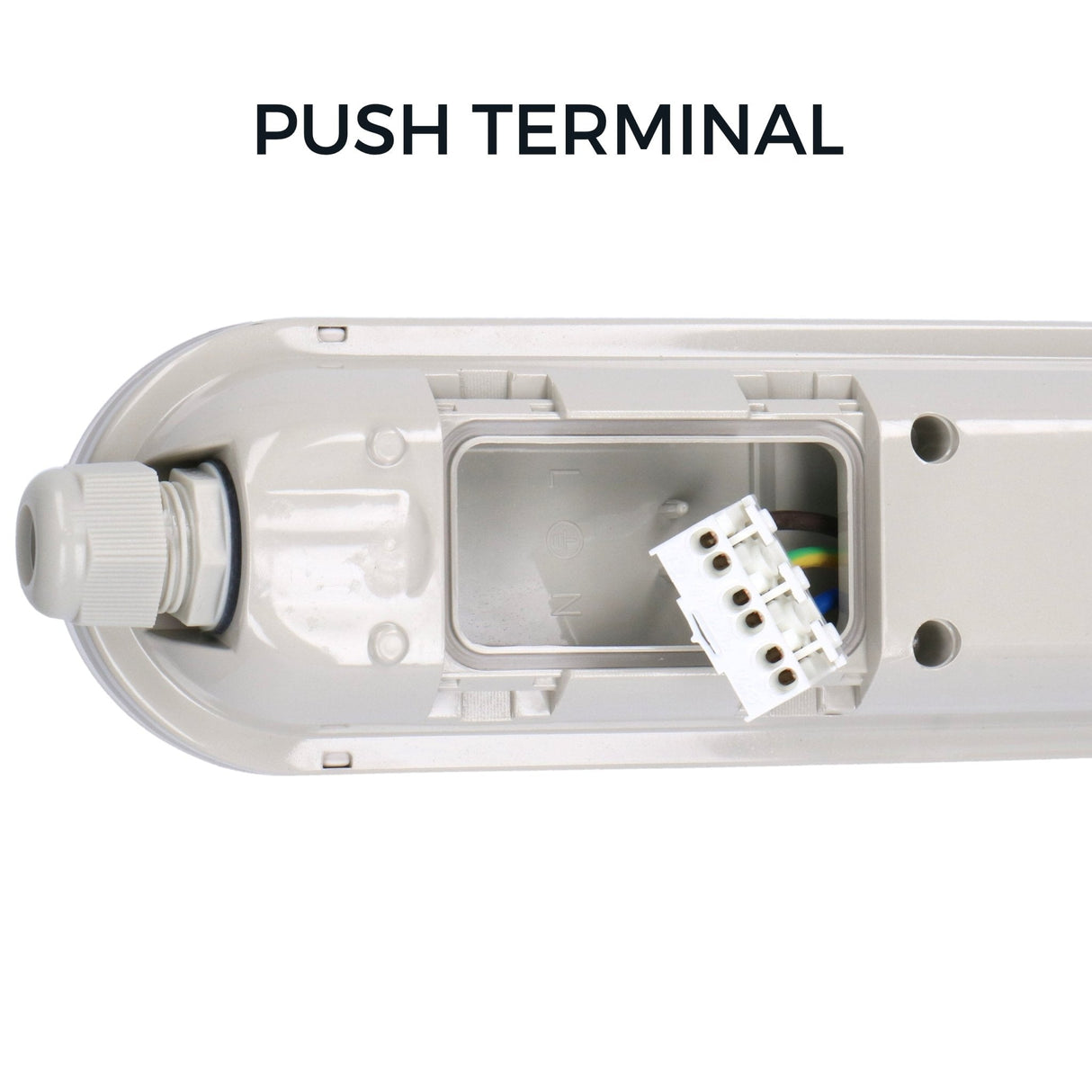 LED's Light Pro TL fixture 120 cm - Suitable for indoor and outdoor use - 4800 lumens - IP65 waterproof