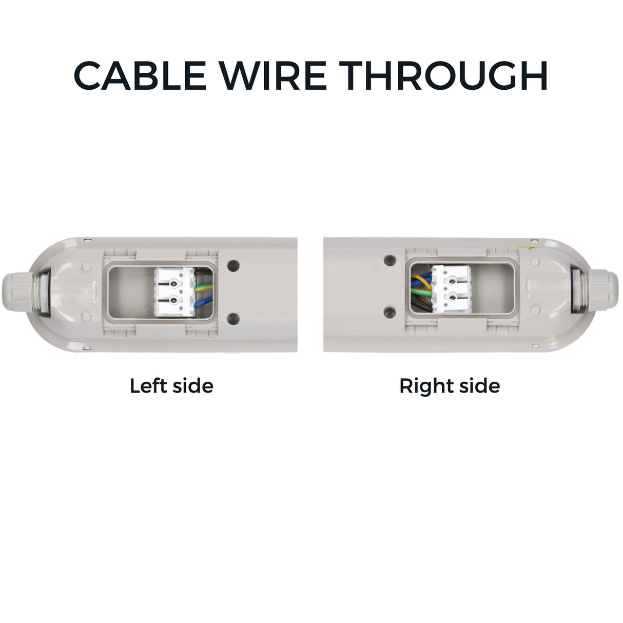 2 PACK - LED's Light Pro TL armatuur 60 cm – Geschikt voor binnen en buiten – 2500 lumen – IP65 waterdicht