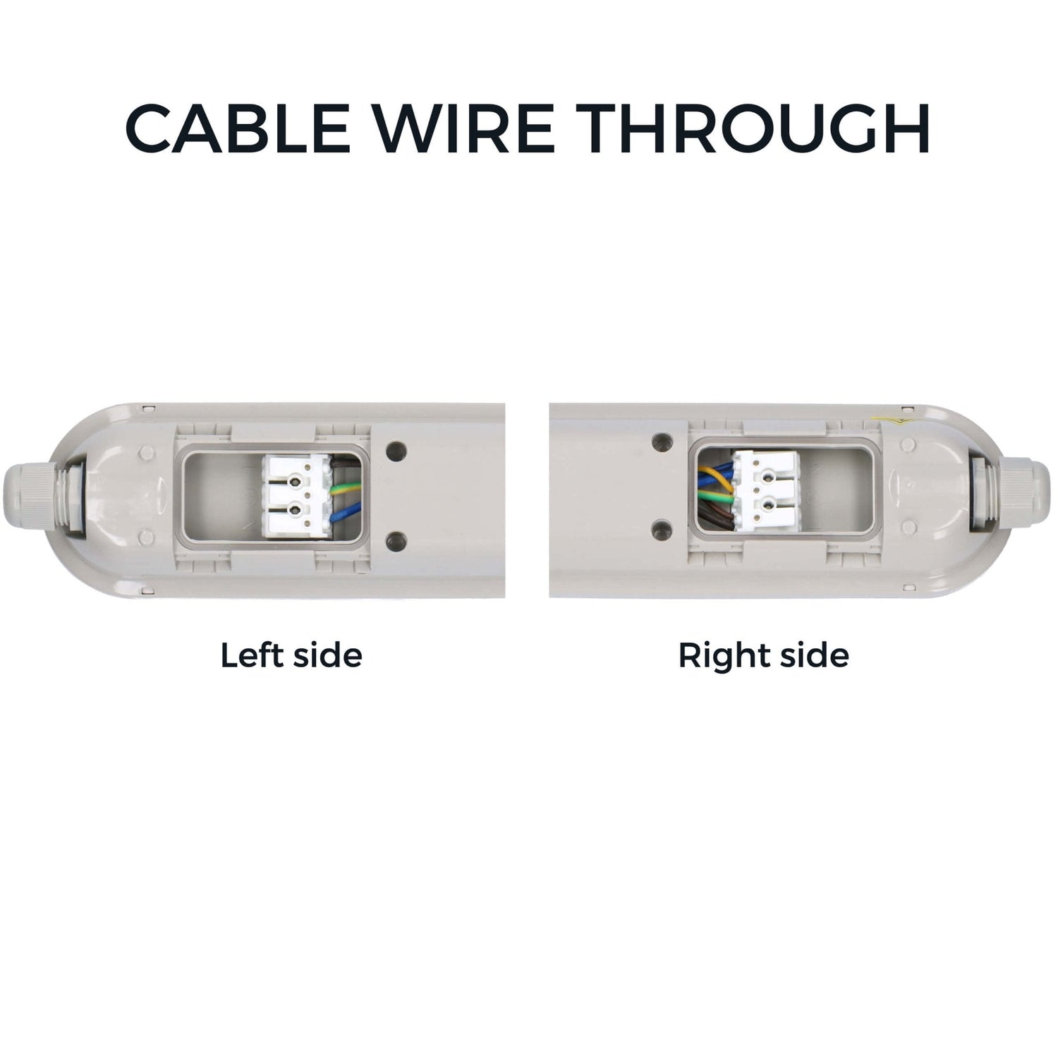 2 PACK - LED's Light Pro TL armatuur 60 cm – Geschikt voor binnen en buiten – 2500 lumen – IP65 waterdicht