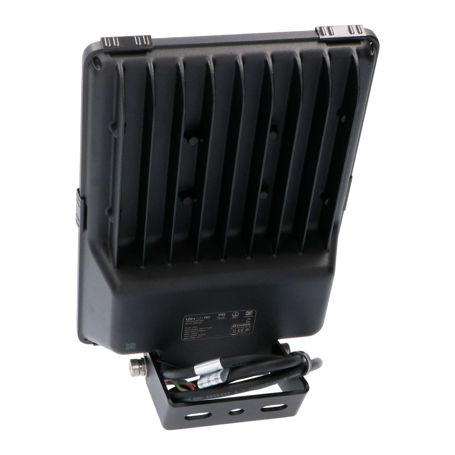 Premium LED-Flutlicht 30 W – 30 Jahre Lebensdauer – IP66 wasserdicht – 4650 lm