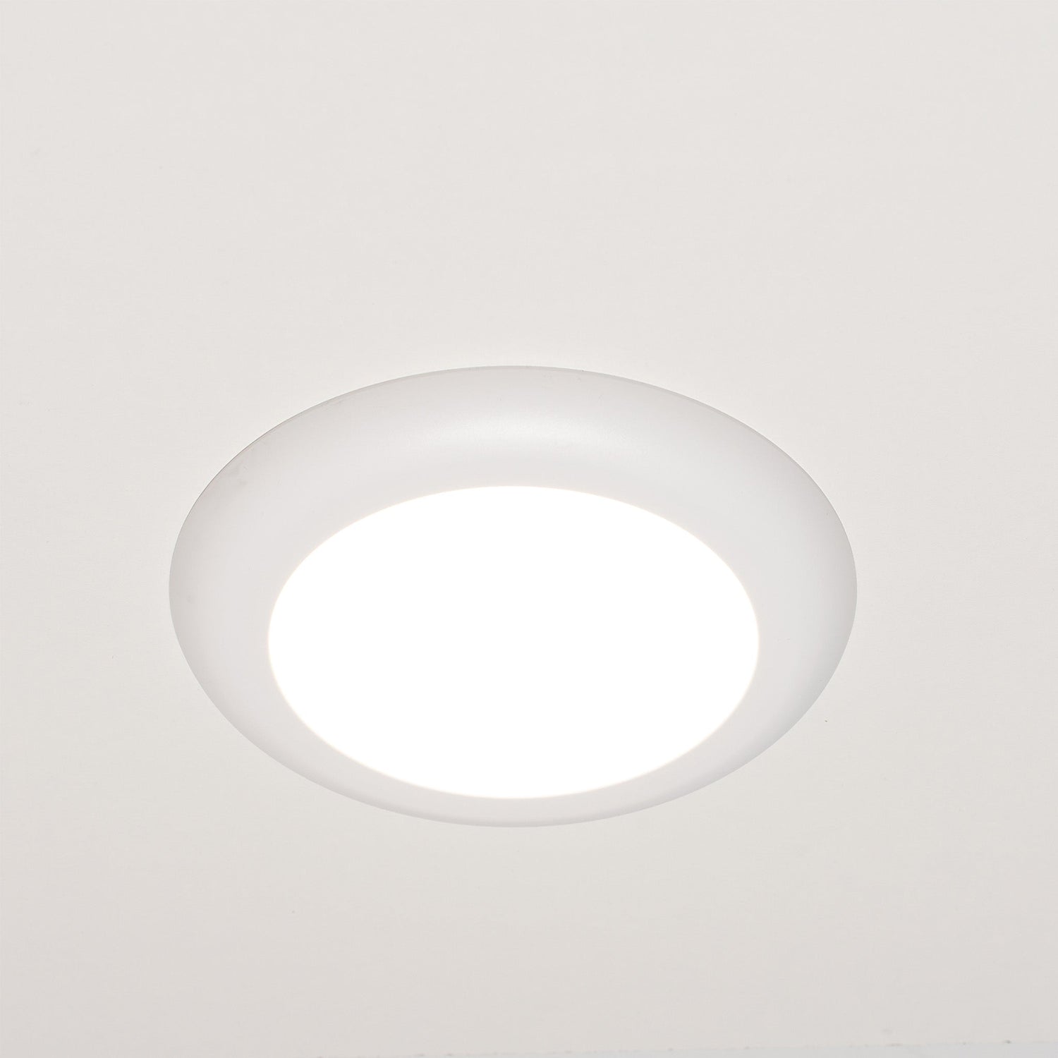 PRO LED Recessed ceiling lamp ø 16 cm - Ultra thin - Dimmable cold white light - 12W