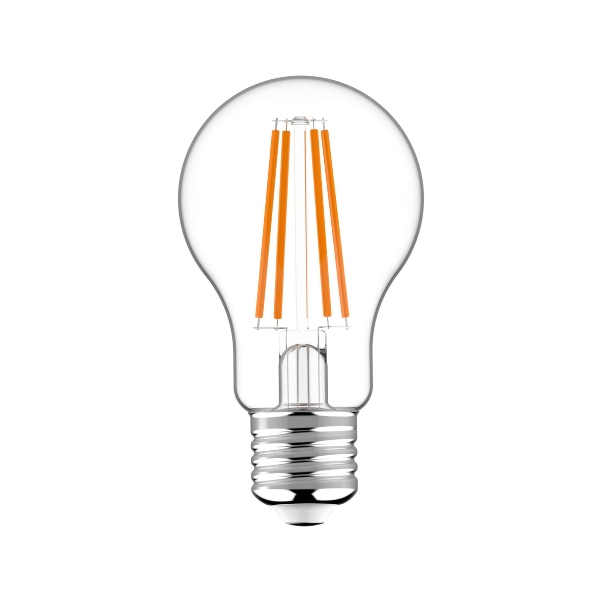 LED-Filamentlampe E27, warmweiß (2700 K), 7 W, 806 Lumen, dimmbar (A60), Klarglas