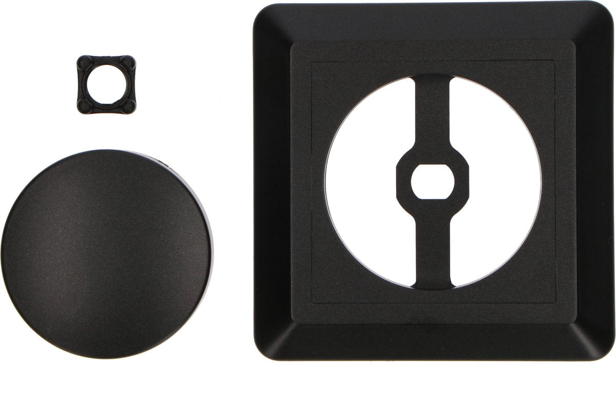 Professional Complete Dimmer for all dimmable (LED) lamps - Phase cut-off - Black