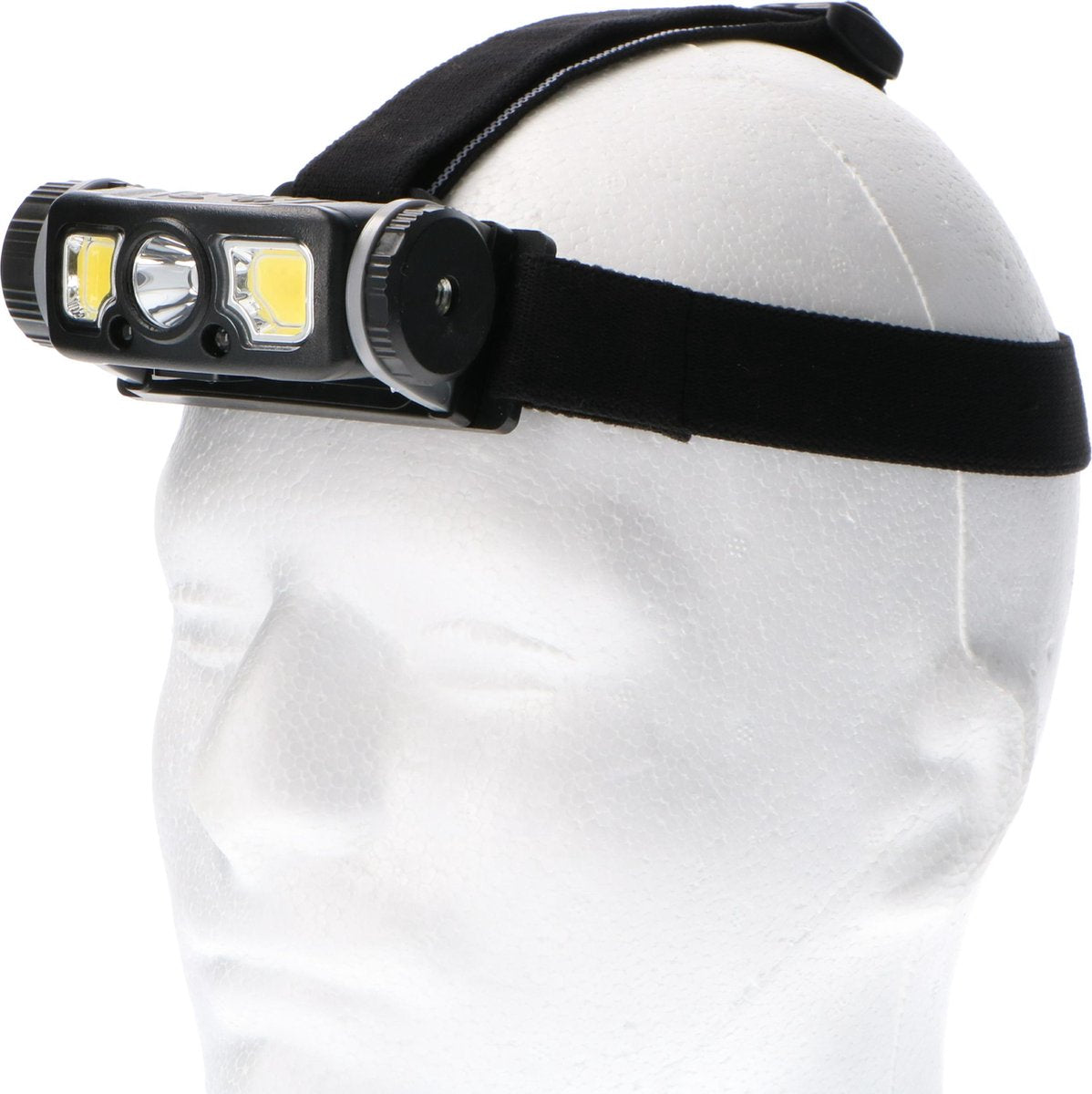 Professional LED Headlamp with rechargeable battery and zoom function - Rechargeable - IP44 - Dimmable - 250 lm