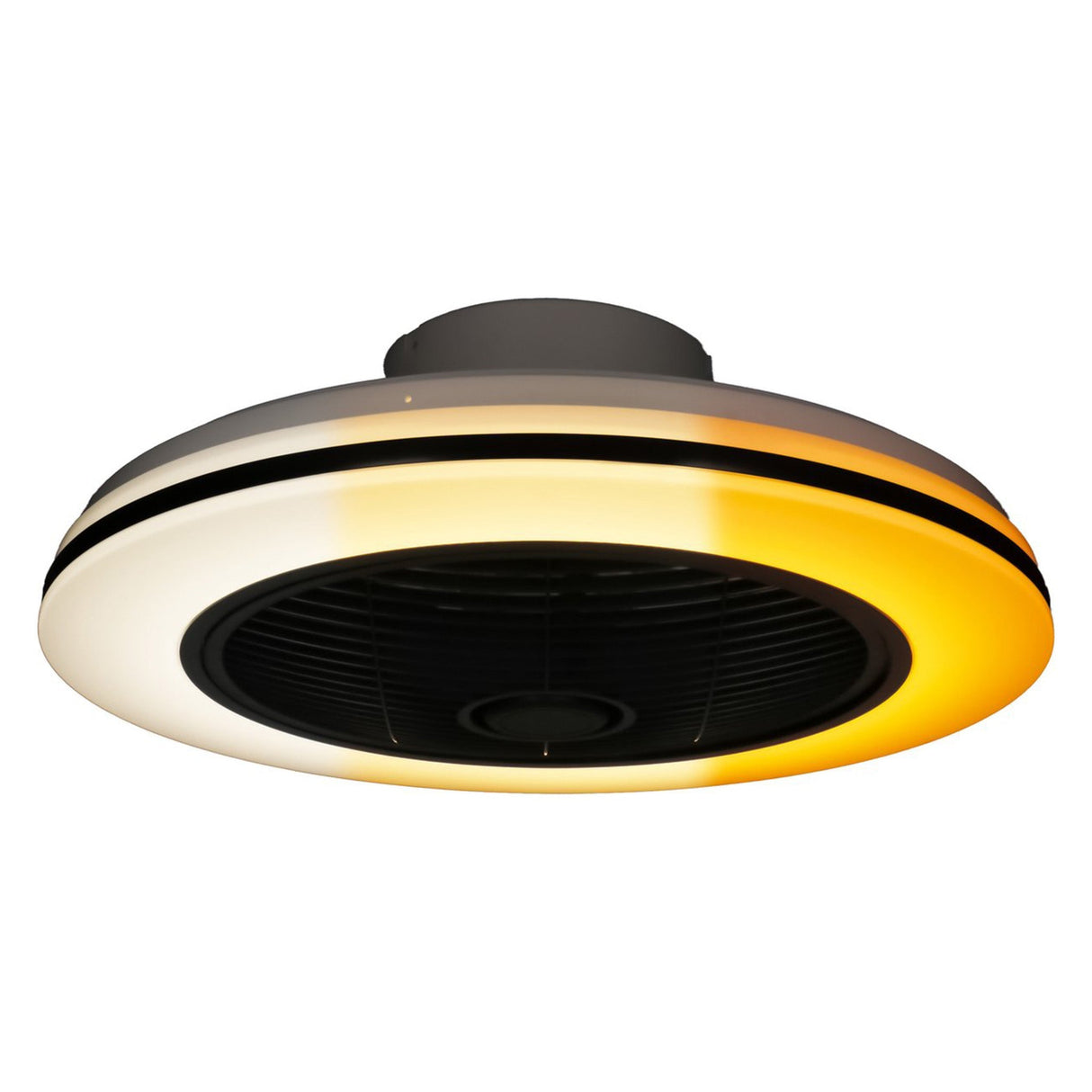 Proventa 3D Air Deckenventilator mit Licht 50 cm - Verteilt die Luft im ganzen Raum - Mit Fernbedienung