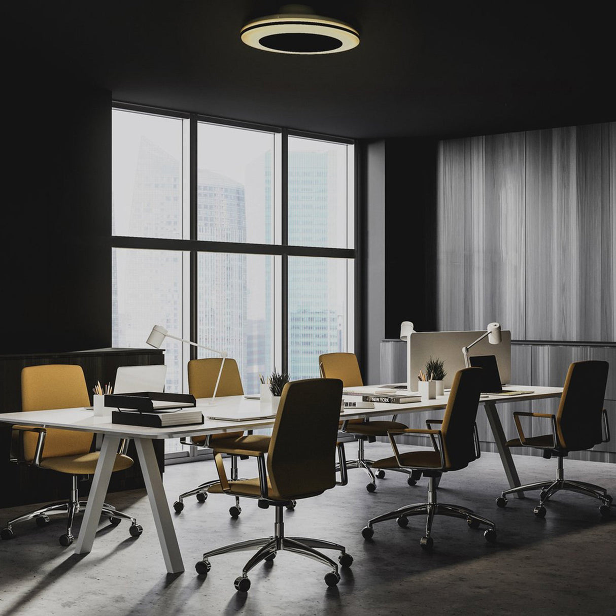 Proventa 3D Air Deckenventilator mit Licht 50 cm - Verteilt die Luft im ganzen Raum - Mit Fernbedienung