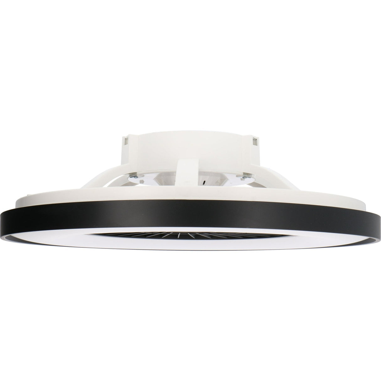 Proventa Premium Deckenventilator mit Lampe 60 cm - Sommer- und Wintermodus mit Fernbedienung - Schwarz