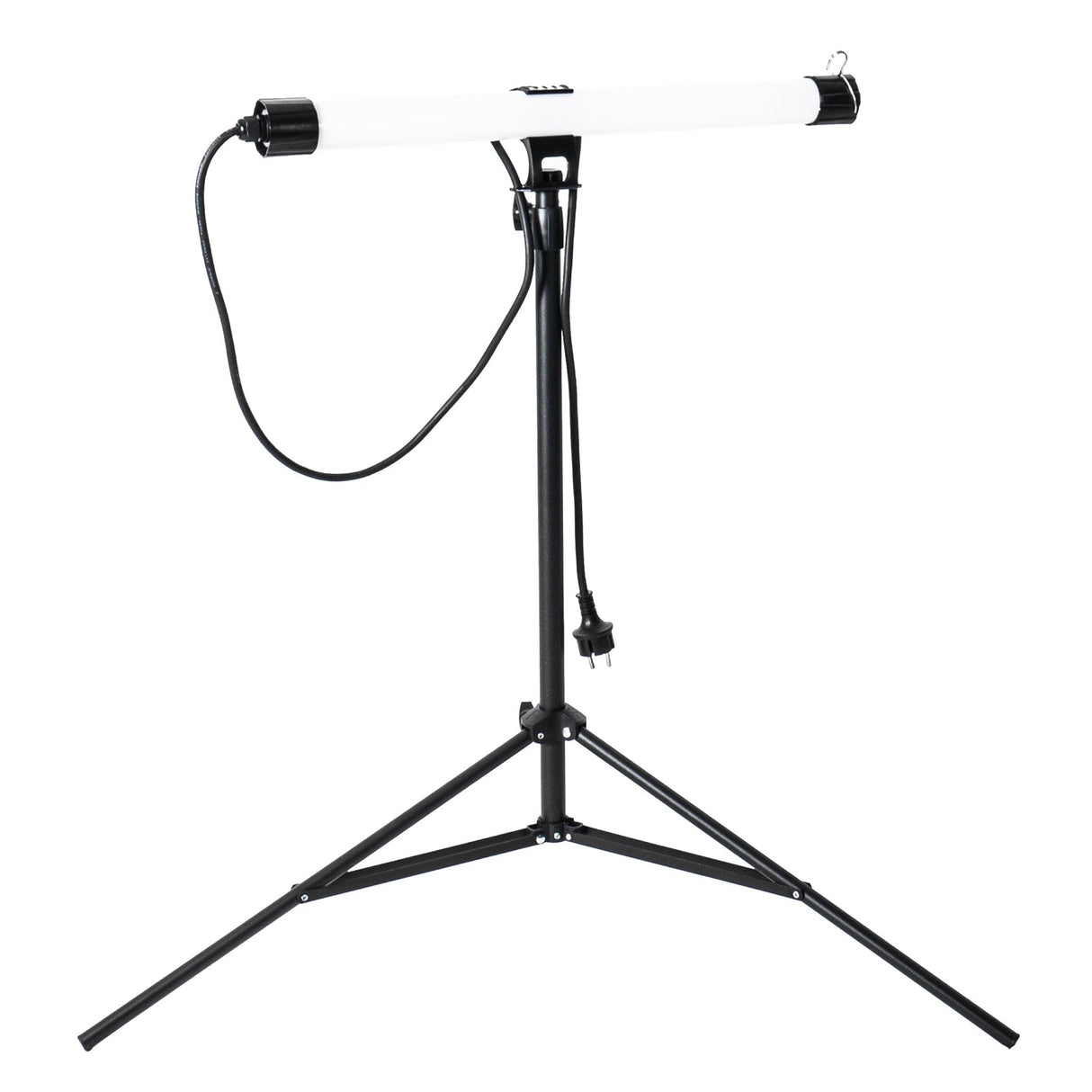 LED-Arbeitsleuchte auf Stativ, 1500 Lumen, 20 W, Kaltweiß (4000 K), bis zu 120 cm verstellbar, Schutzart IP65