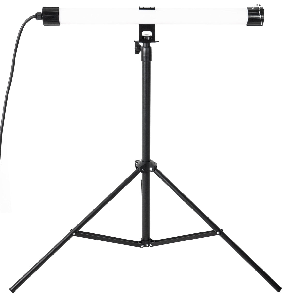 LED-Arbeitsleuchte auf Stativ, 1500 Lumen, 20 W, Kaltweiß (4000 K), bis zu 120 cm verstellbar, Schutzart IP65