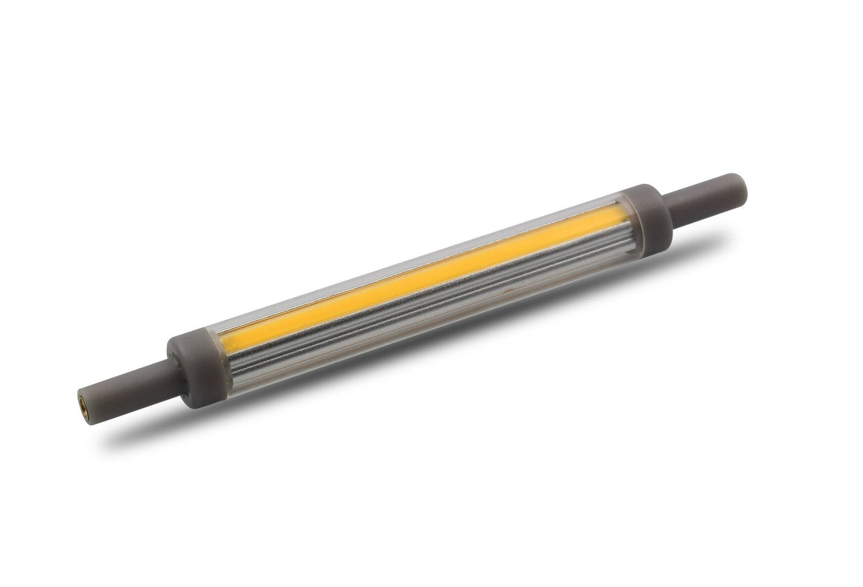 R7s LED lamp | 118x12mm | 10W=100W | flame warmwit 2100K | dimbaar - LEDPLANET.NL