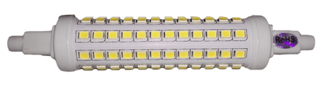 R7s LED lamp | 118x22mm | 10W=100W | warmwit 2700K | dimbaar - LEDPLANET.NL