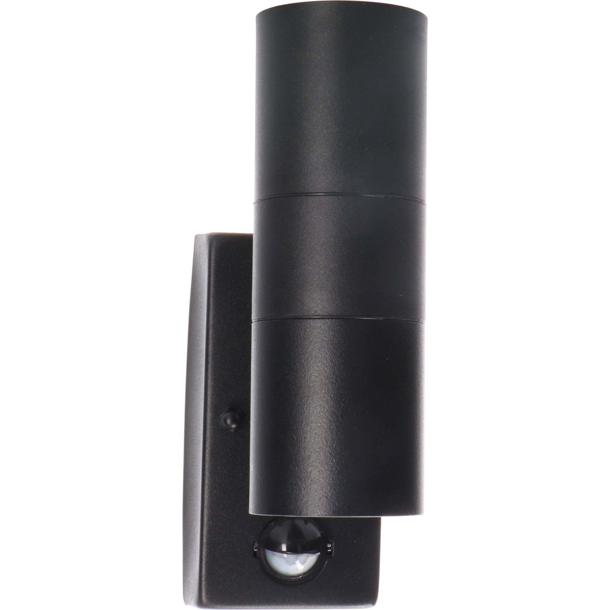 LED's Light RVS LED-Außenleuchte mit Bewegungsmelder - 2 Lichter auf & ab - IP44 - Schwarz