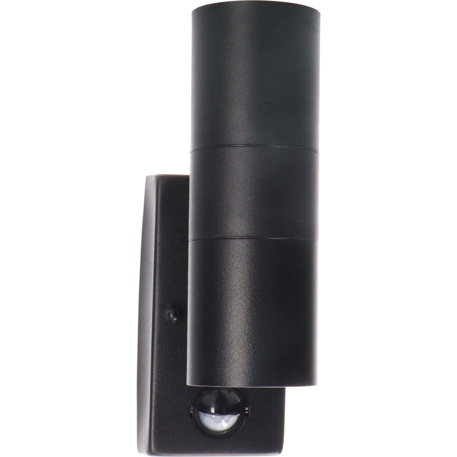LED's Light RVS LED-Außenleuchte mit Bewegungsmelder - 2 Lichter auf & ab - IP44 - Schwarz