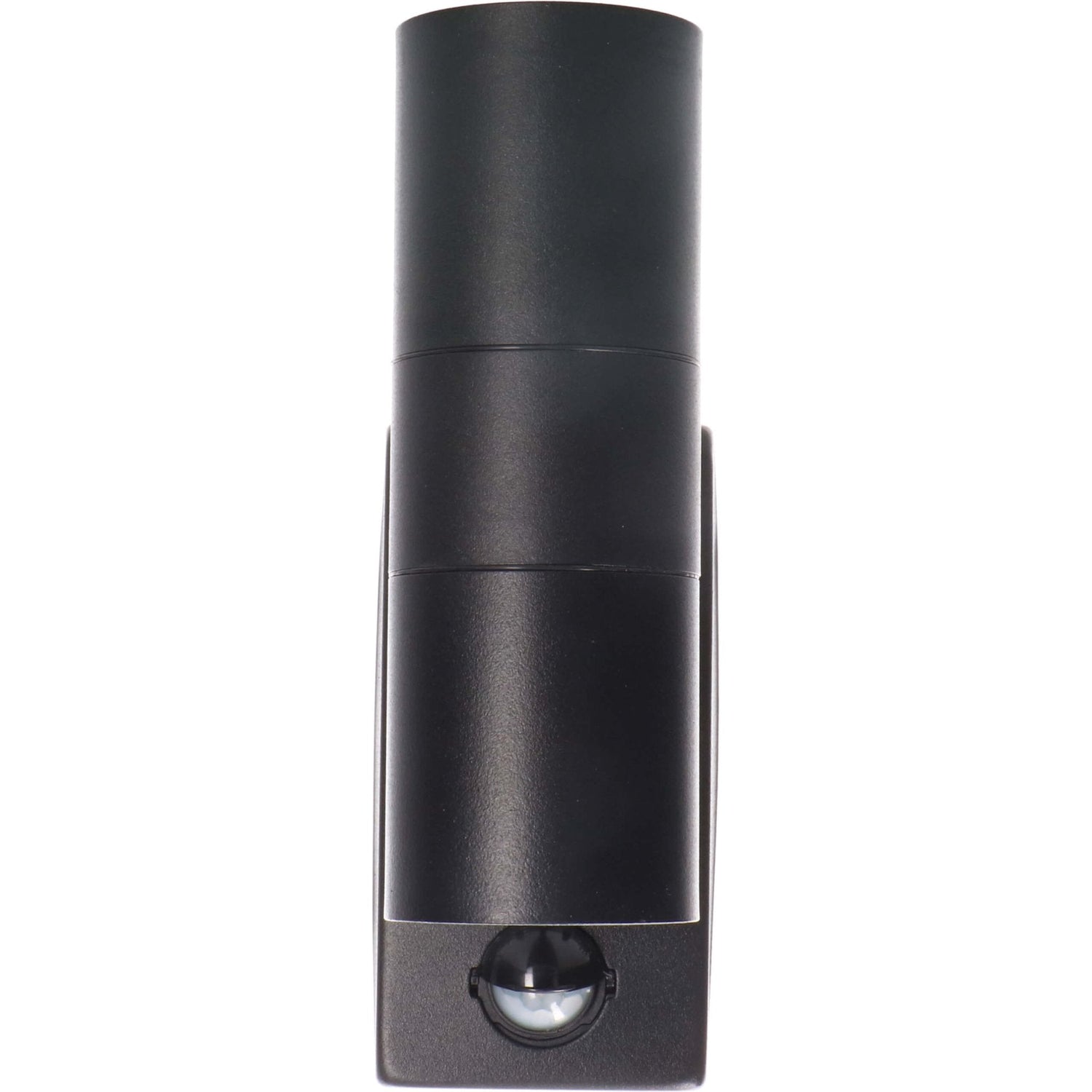 LED's Light RVS LED-Außenleuchte mit Bewegungsmelder - 2 Lichter auf & ab - IP44 - Schwarz