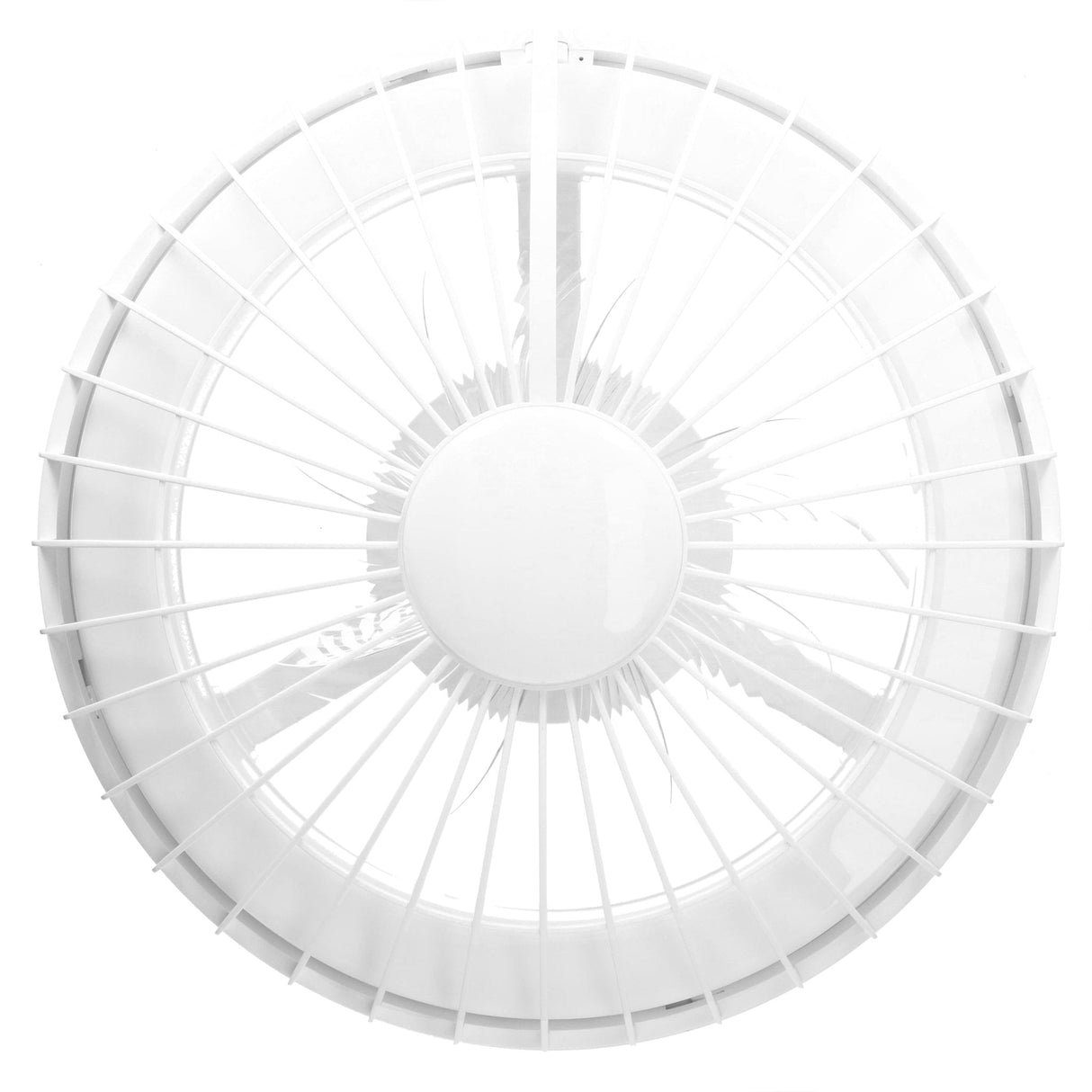 LED's Light Deckenleuchte mit LED-Beleuchtung und Ventilator - Dimmbar und einstellbare Farbtemperatur - Inkl. Fernbedienung
