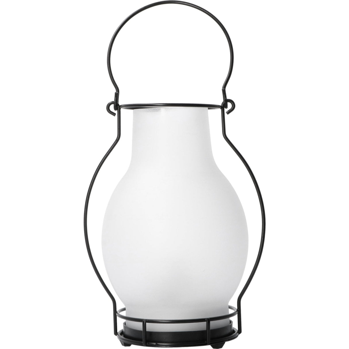 Solar Oil Lamp with Sensor - Automatic On/Off - Wireless - 28 cm