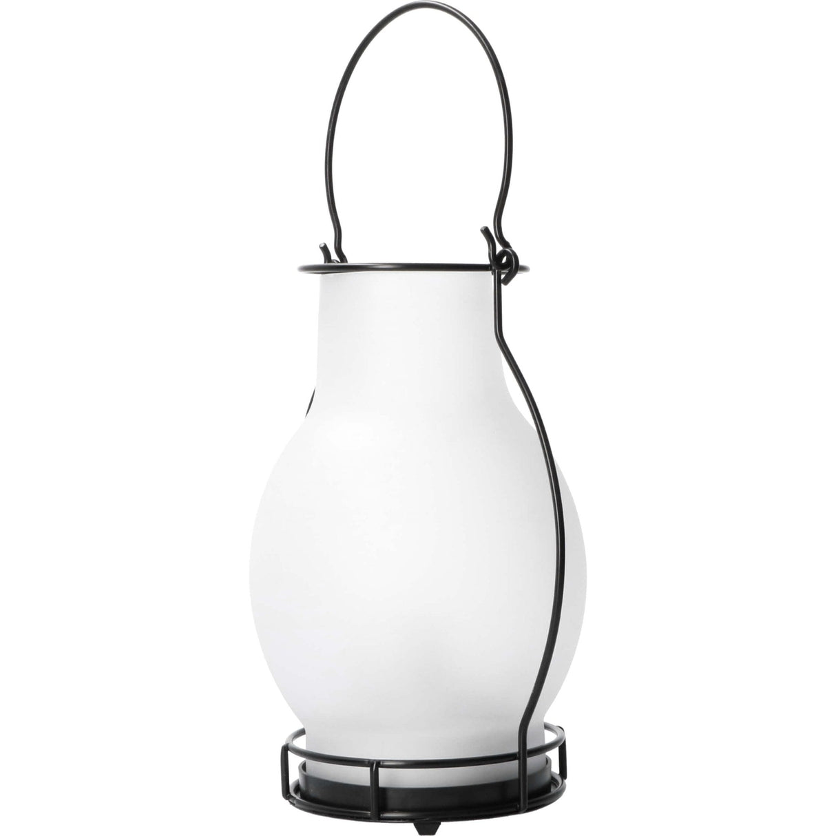 Solar Oil Lamp with Sensor - Automatic On/Off - Wireless - 28 cm