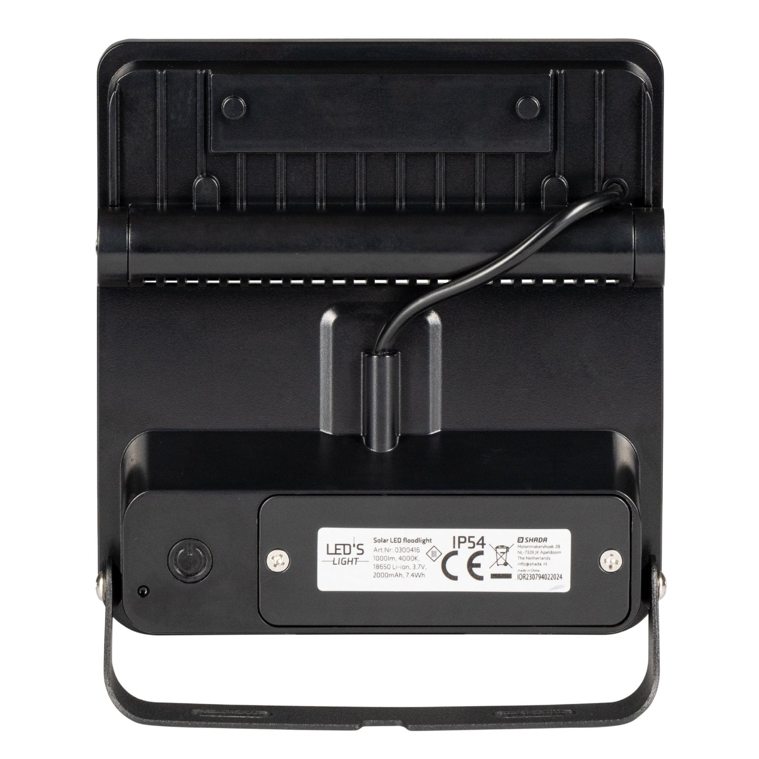 SolarEssence LED-Außenleuchte mit Bewegungsmelder – Wandmontage – 1000 Lumen – IP54 wasserdicht