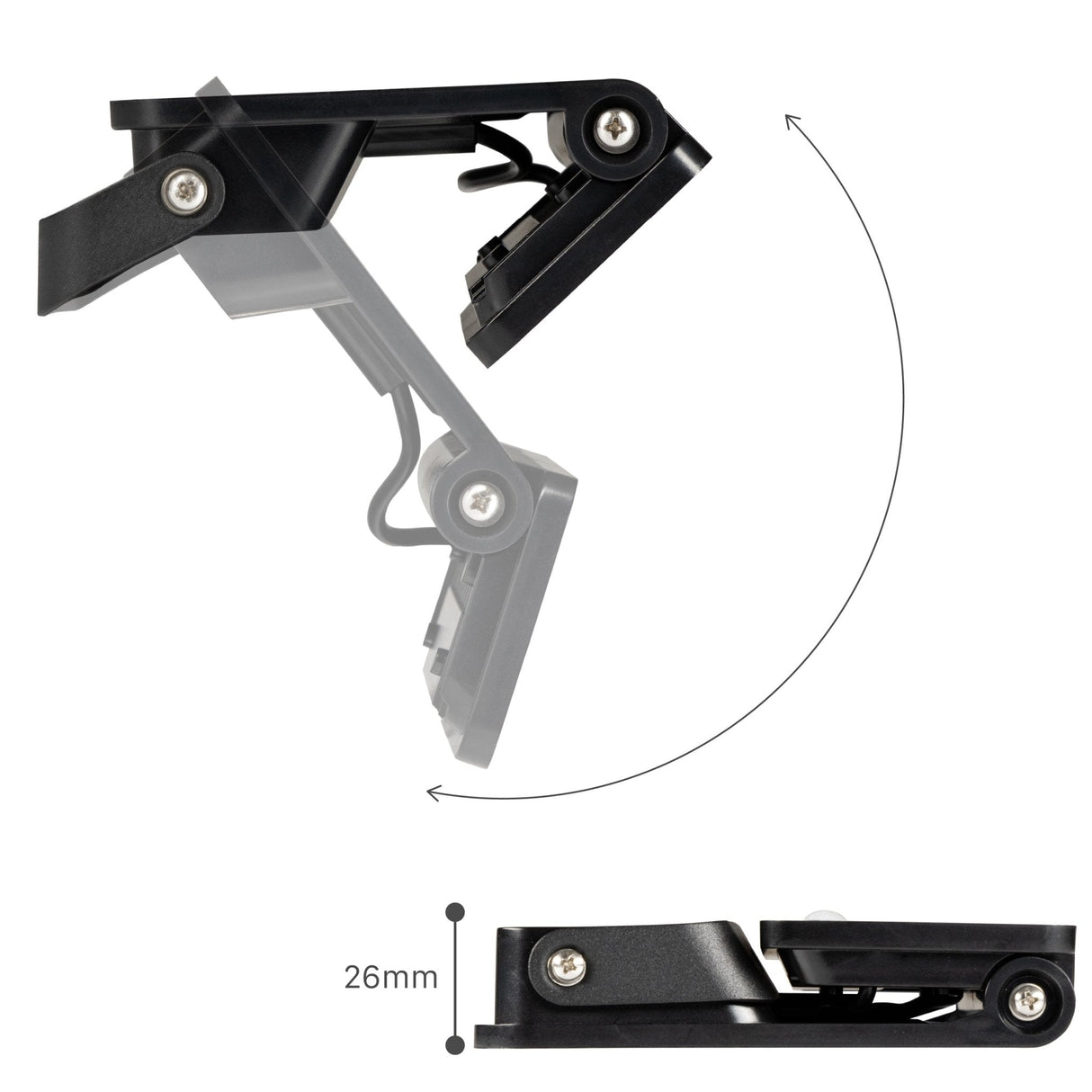 SolarEssence LED-Außenleuchte mit Bewegungsmelder – Wandmontage – 1000 Lumen – IP54 wasserdicht