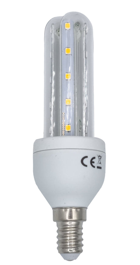 Spaarlamp E14 | LED 6W=36W gloeilamp | warmwit 3000K | 230 V AC - LEDPLANET.NL