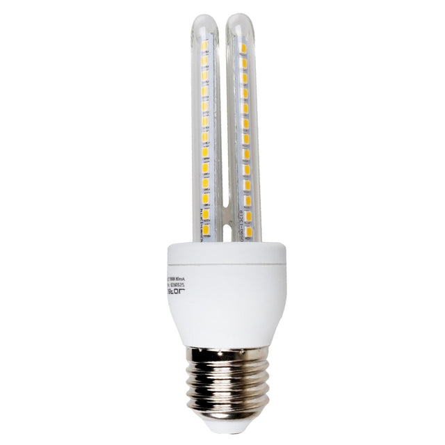 Spaarlamp E27 | LED 8W=65W gloeilamp | warmwit 3000K - LEDPLANET.NL